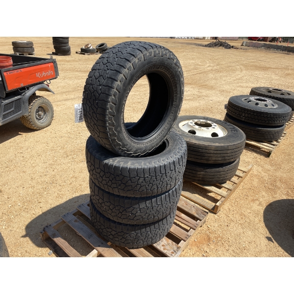 (4) FALKEN WILDPEAK A/T LT275/65R18 TIRES