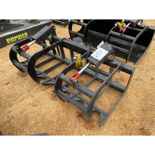 GRAPPLE RACK, 72"W, fits skid steer loader