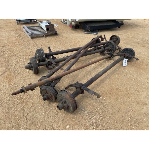 TRAILER AXLES (5) EACH