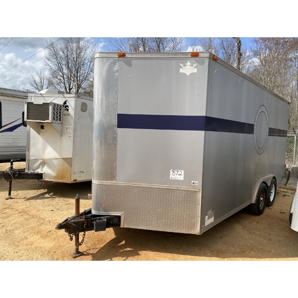 2011 KING AMERICAN VN8X16TA Cargo Trailer