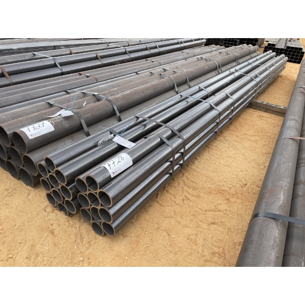 STEEL PIPE- 4" X SCHEDULE 80 X 21' (20 PCS)
