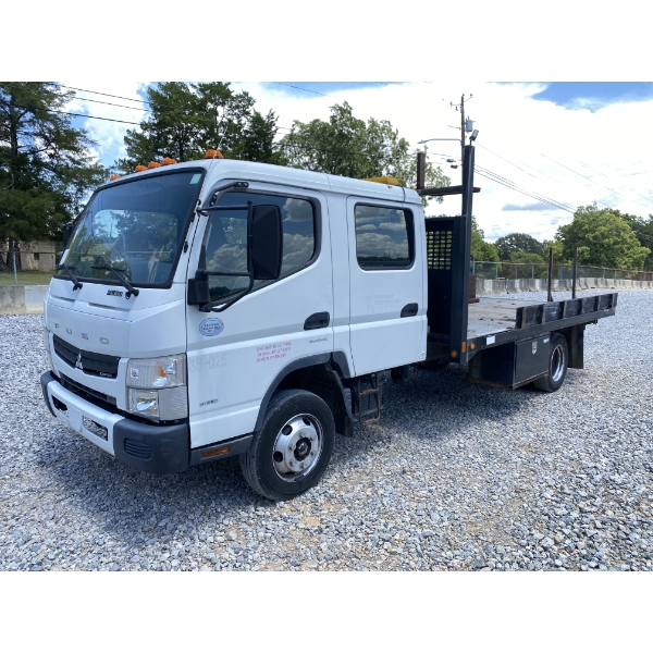 2017 MITSUBISHI FUSO CANTER FE160 Flatbed Truck