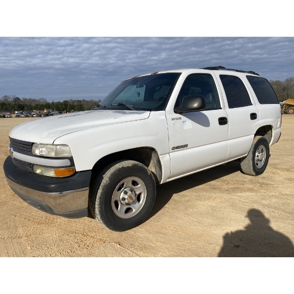 2001 CHEVROLET TAHOE SUV