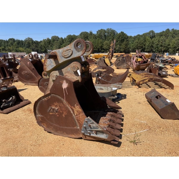 TAG 48" BUCKET W/ STRICKLAND COUPLER