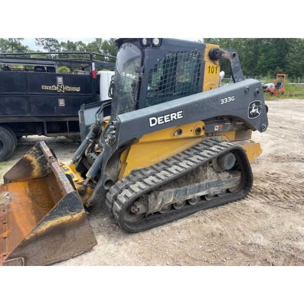 2021 JOHN DEERE 333G Skid Steer Loader - Crawler