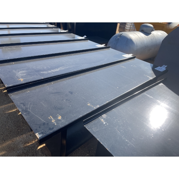 STEEL WORK TABLE, 25" X 90"