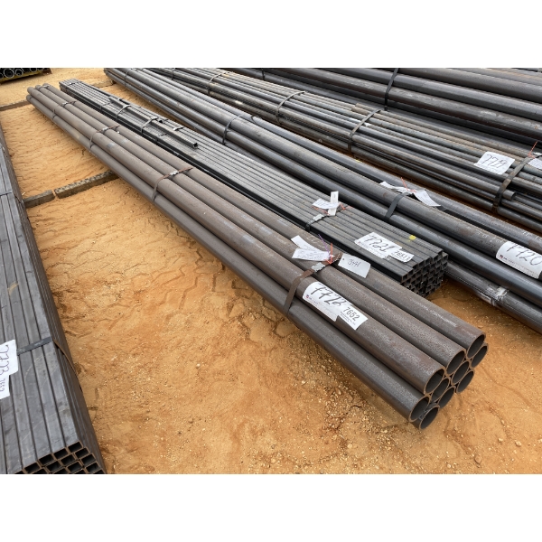 STEEL PIPE- 4" X SCHEDULE 80 X 21' (10 PCS)
