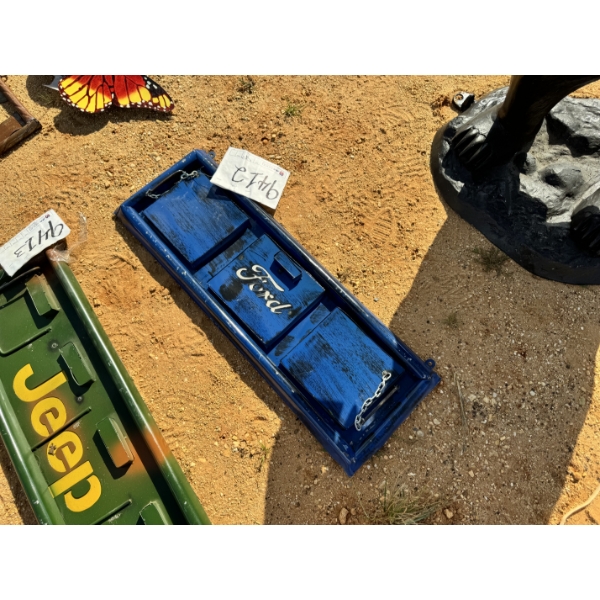 FORD TAILGATE METAL ART