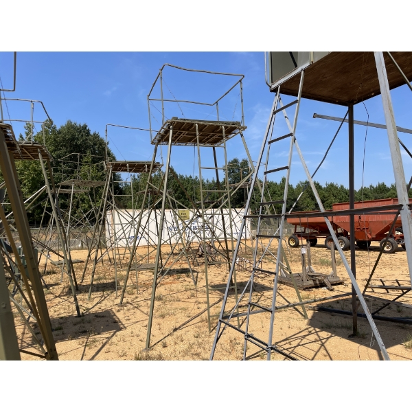 PLATFORM DEER STAND, APPROX 12'