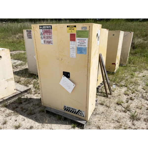 JUSTRITE FLAMMABLE STORAGE CABINET