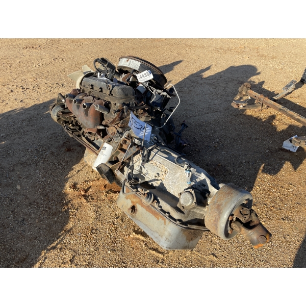 V8 ENGINE, GAS & TRANSMISSION