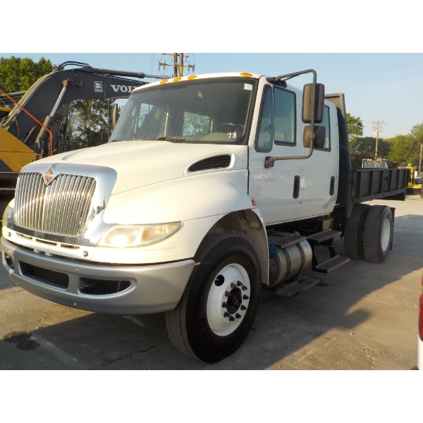 2018 INTERNATIONAL DURASTAR 4300 Flatbed Dump Truck