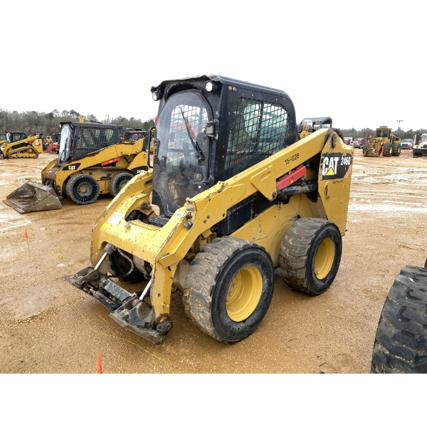2018 CAT 246D Skid Steer Loader - Wheel