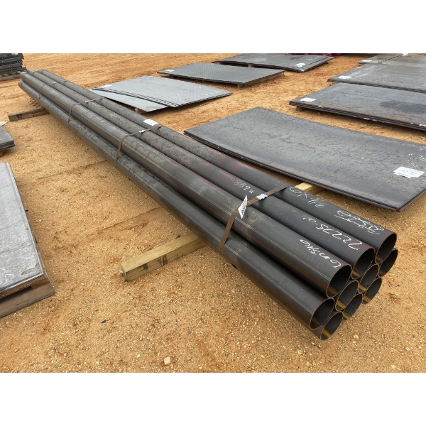 (10) 6" OD x 21'-6" x 3/16" PIPE