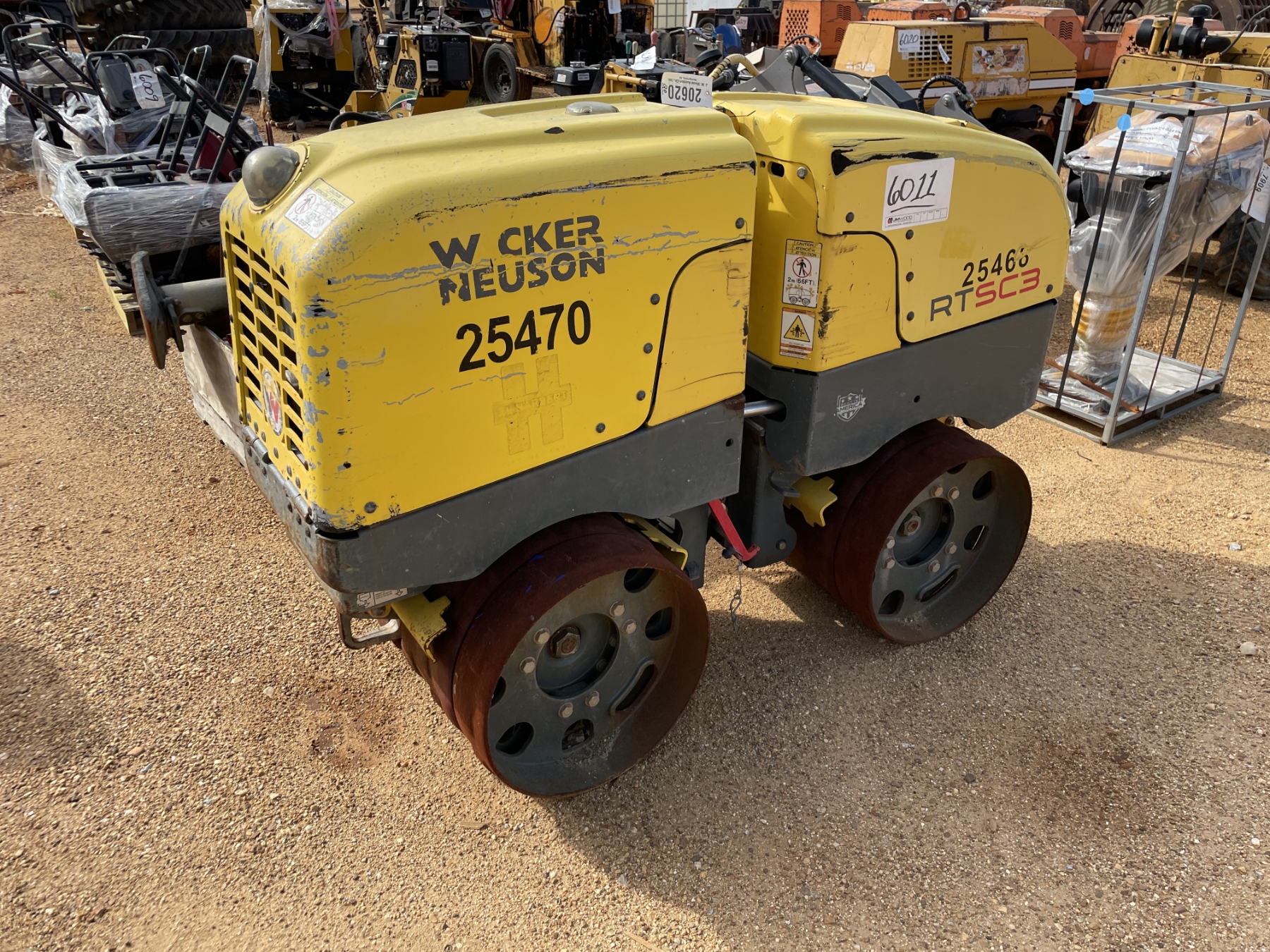 Wacker Rtsc 2020 WACKER RTSC-3 TRENCH Roller - J.M. Wood Auction Company, Inc.