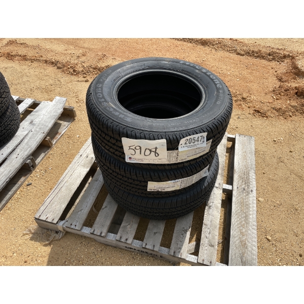 (3) FIRESTONE 225/65R16 TIRES