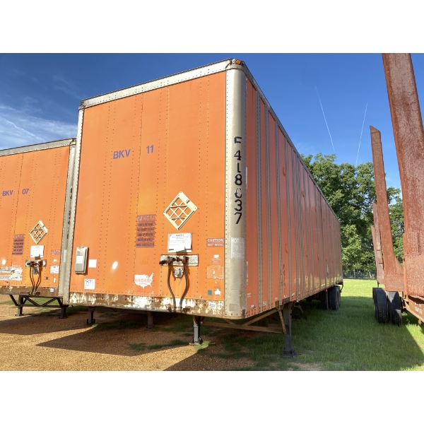 1995 WABASH P-102CW Dry Van Trailer