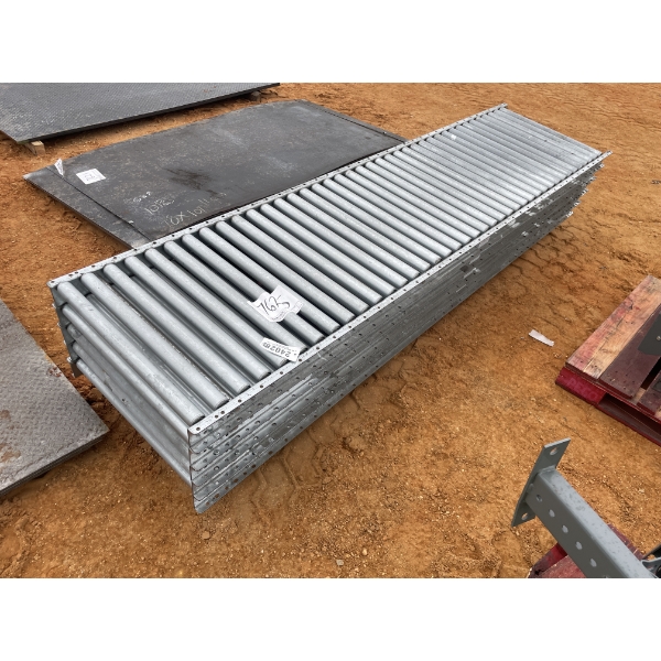 (5) 10' ALUM ROLLER CONVEYOR