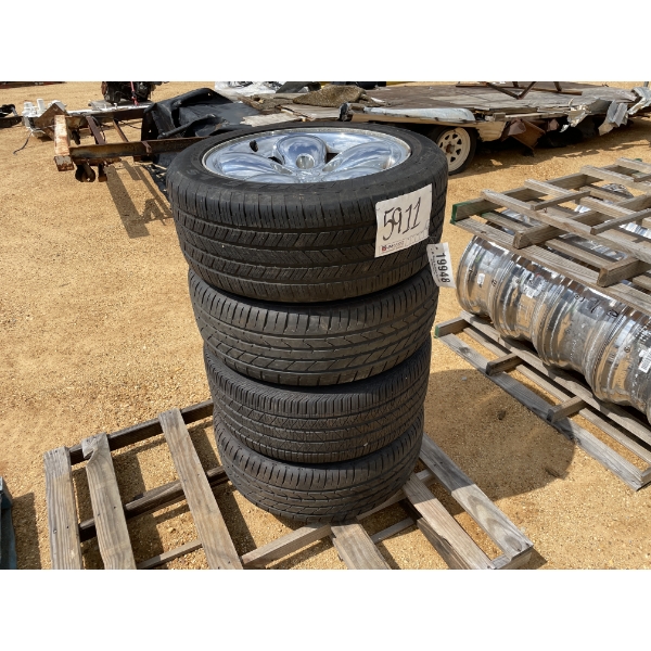 (4 EA) 275/45R20 TIRES & RIMS