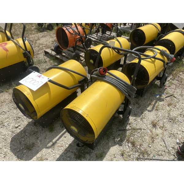 (4) FOSTORIA SHOP HEATERS