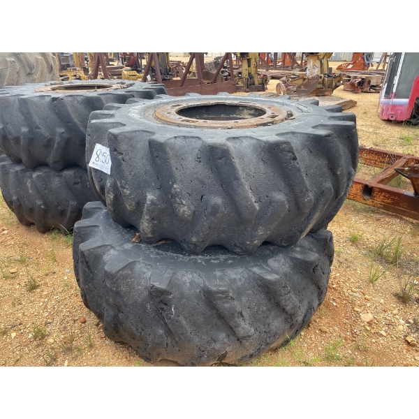 LOG SKIDDER TIRES & RIMS (2EA)