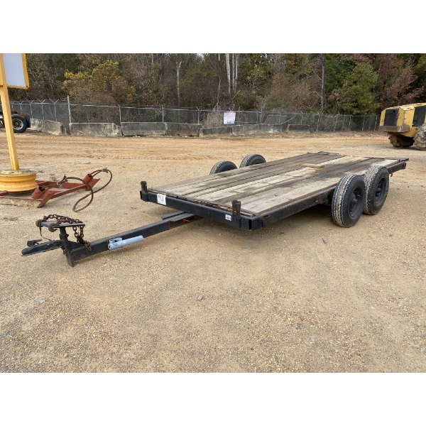HOMEMADE TILT DECK Utility Trailer