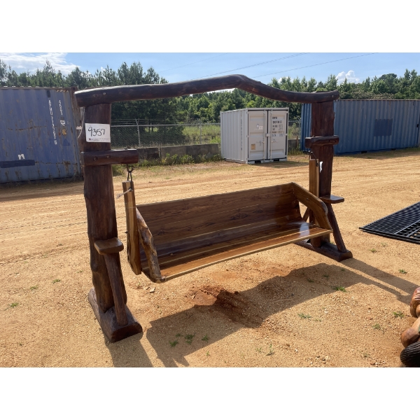 TEAKWOOD SWING SET 72" w