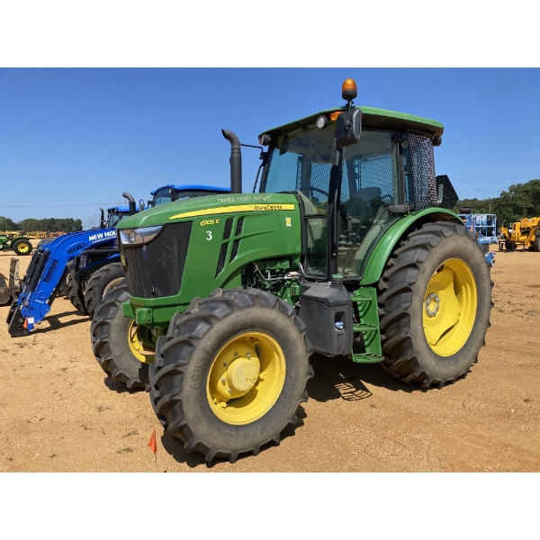 2020 JOHN DEERE 6105E Farm Tractor