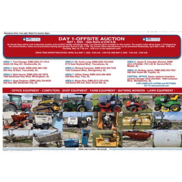 AUCTION INFORMATION