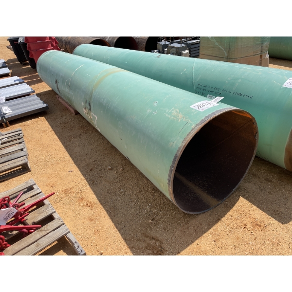 36" X 1/2" X 17' STEEL PIPE