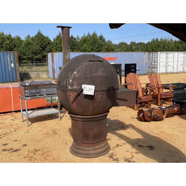 SHOP BUILT GRILL/SMOKER