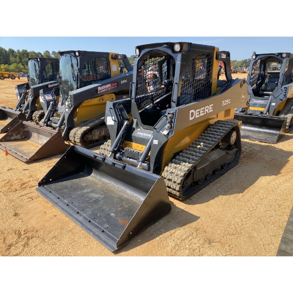 2019 JOHN DEERE 325G Skid Steer Loader - Crawler