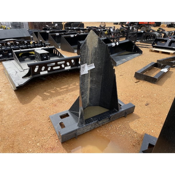 TREE/STUMP SPADE,  fits skid steer loader