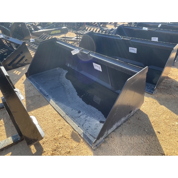 80" HIGH CAPACITY BUCKET, fits skid steer loader