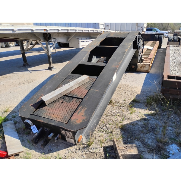 1985 TRAIL KING 1554-5100 Lowboy Trailer