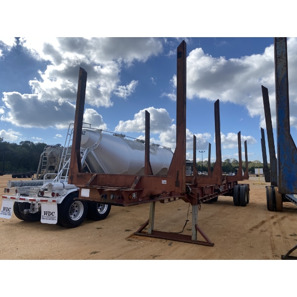 1995 O.T. FABRICATING DDT3-42 Log Trailer