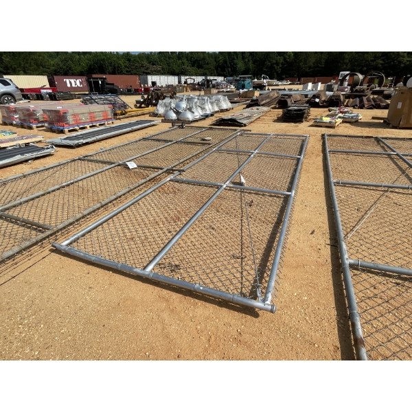 CHAIN LINK FENCE GATE