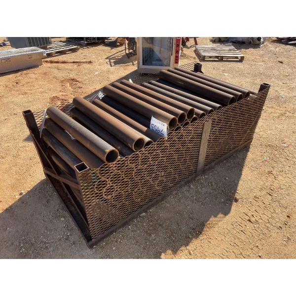 (134 PCS) 4" PIPE, SCH 40, 3' L