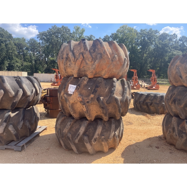 (2) SKIDDER TIRES W/ RIMS