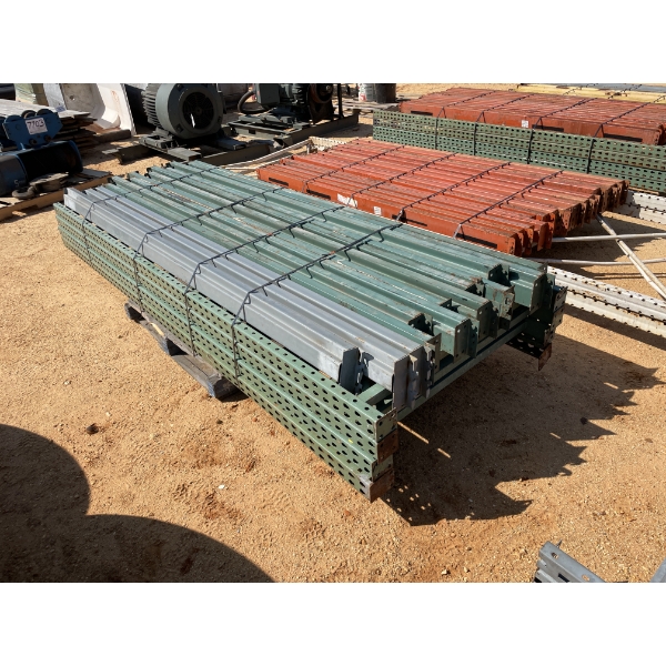 WAREHOUSE PALLET RACK (1 SET OF TWO SECTIONS)