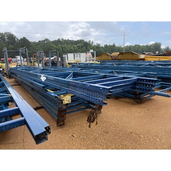 PALLET RACK UPRIGHTS, approx 12 ea