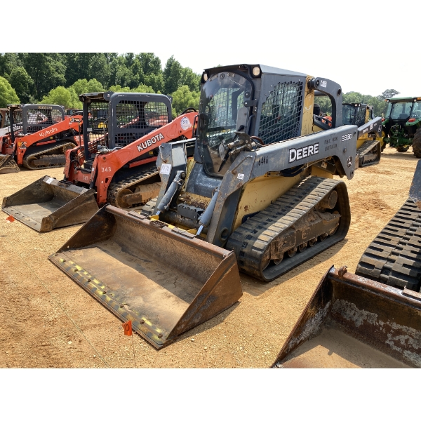 2012 JOHN DEERE 333D Skid Steer Loader - Crawler