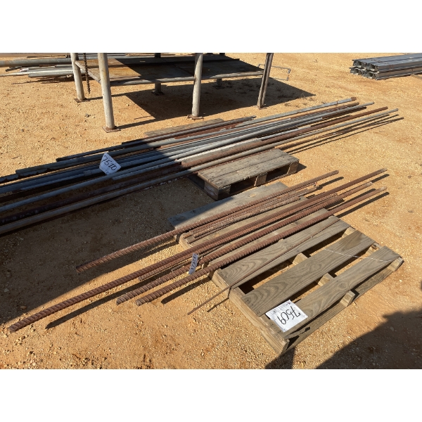 STEEL REBAR, VARIOUS SIZES & LENGTHS