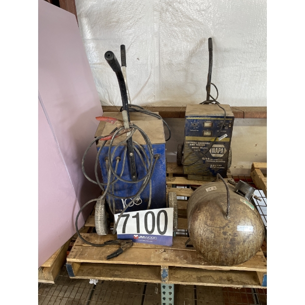 BATTERY CHARGERS & TIRE BEAD SEATER