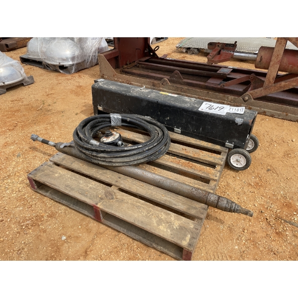 SOIL DISPLACEMENT HAMMER AND PIPE BENDER