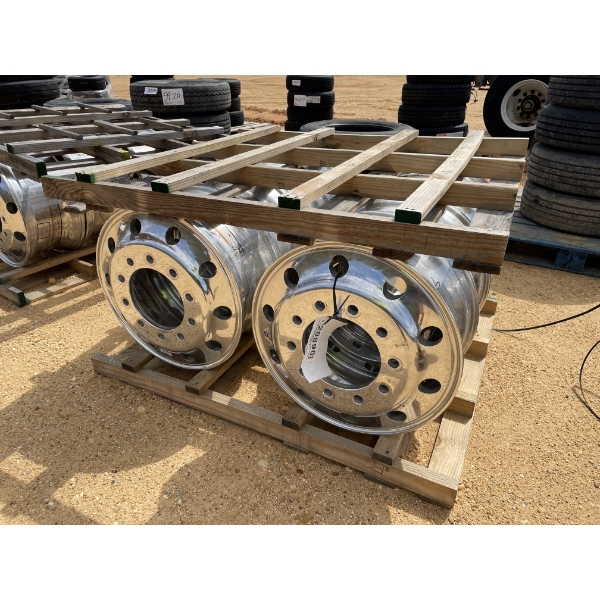 ALCOA (8)9.00x22.5 RIMS