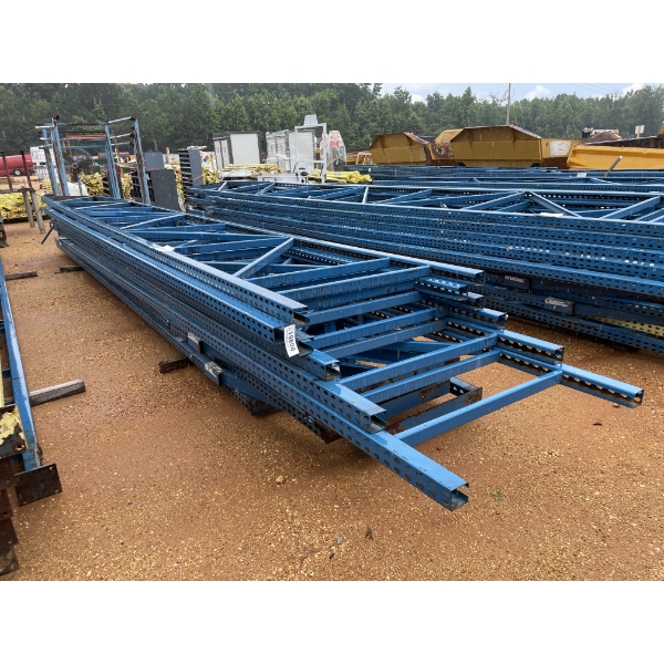 PALLET RACK UPRIGHTS, approx 10 ea