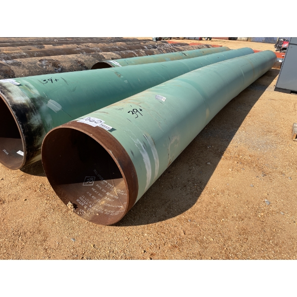 STEEL PIPE,  36"D X 7/16" X 39'L