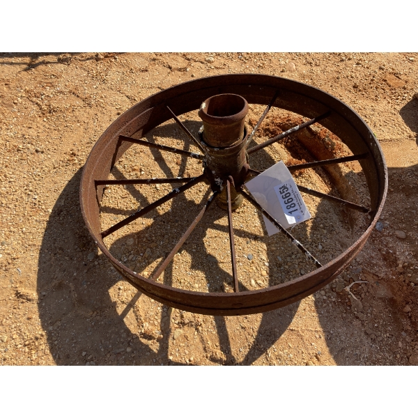 STEEL WAGON WHEEL