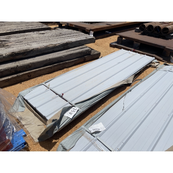 (50) 10' GALVALUME STEEL SHEETS